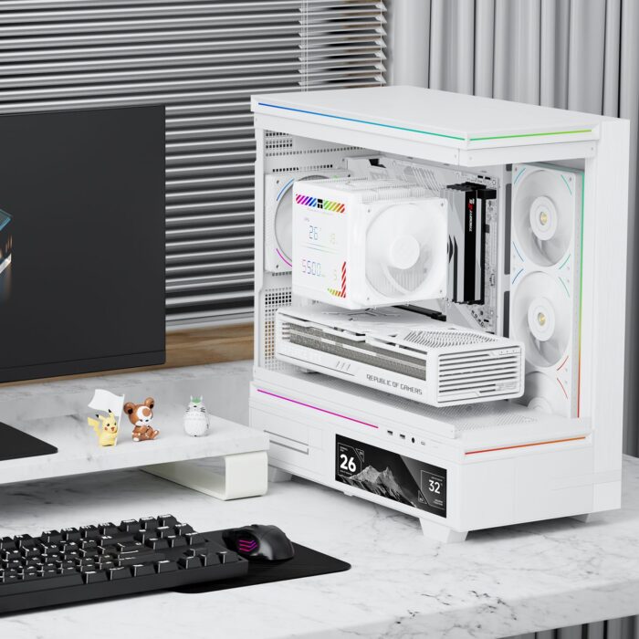 Thermalright Peerless Assassin 140 Digital witte CPU luchtkoeler met digitaal display