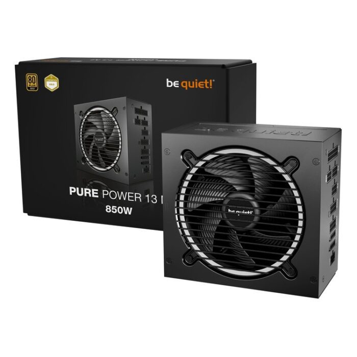 Be Quiet! Pure Power 13 850W ATX 3.1 80 Plus Gold voeding