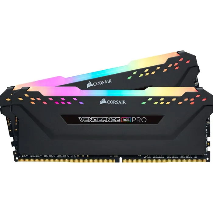 Corsair Vengeance DDR4 3200MHz RGB 16GB (2x8GB) zwart desktop geheugen