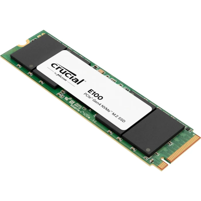 Crucial E100 480GB M.2 NVMe SSD voor desktop pc