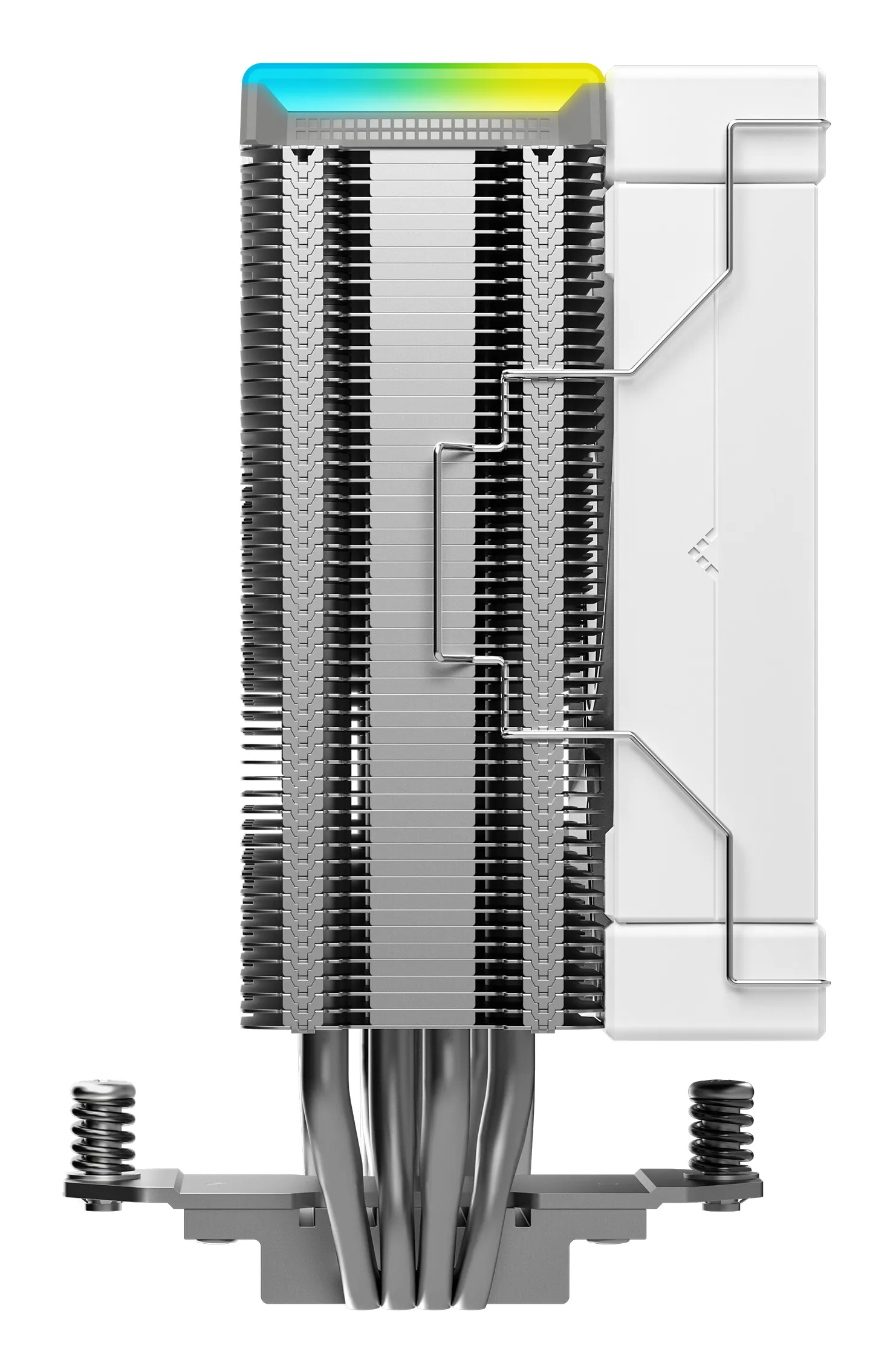 DeepCool AK400 Digital SE RGB wit luchtkoeler voor desktop pc met digitaal display