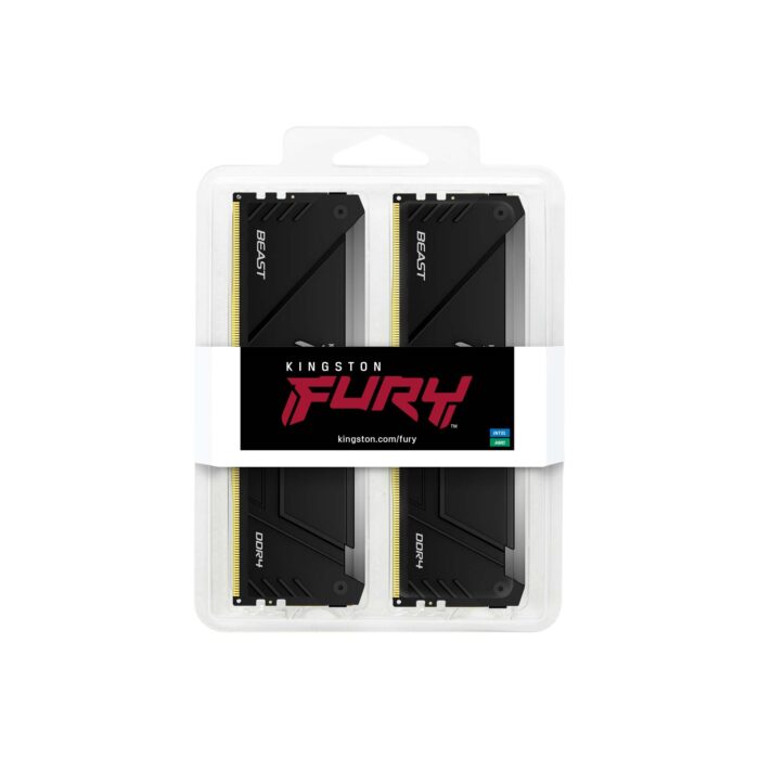 Kingston FURY Beast DDR4 3200MHz RGB 16GB 2x8GB desktop geheugen
