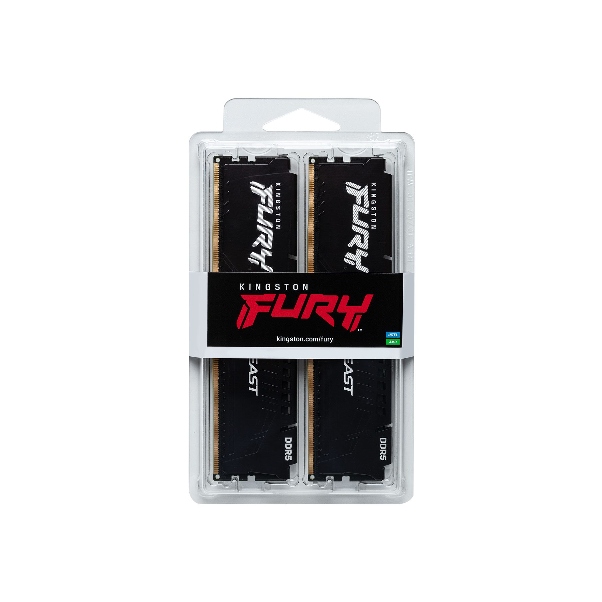 Kingston FURY Beast DDR5 6000MHz 16GB 2x8GB desktop geheugen