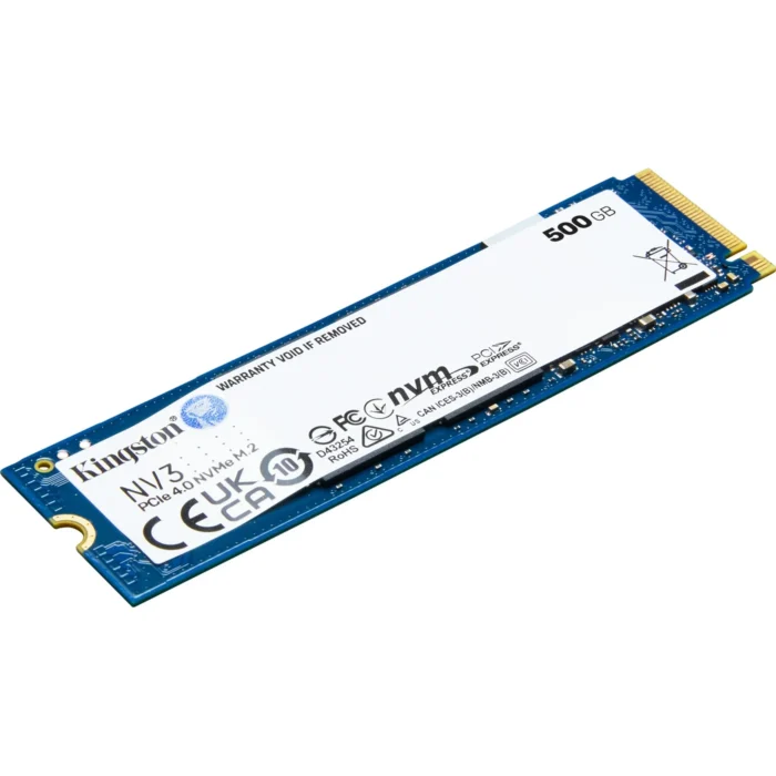 Kingston NV3 500GB M.2 NVMe SSD voor desktop en laptop