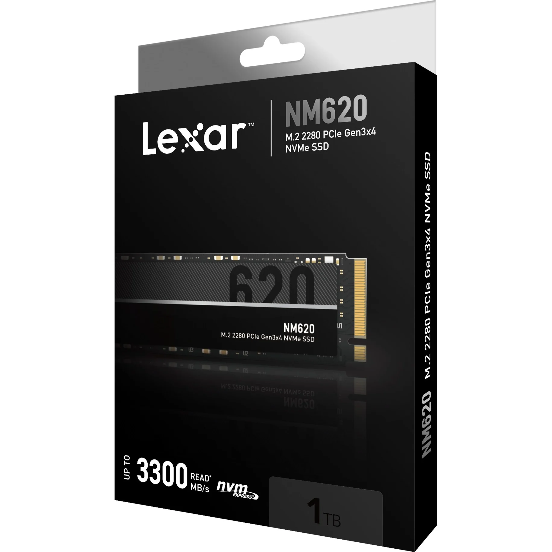 Lexar NM620 500GB M.2 NVMe SSD voor desktop en laptop