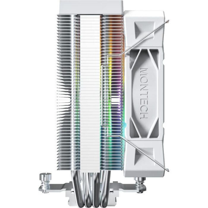 Montech NX400 ARGB witte CPU luchtkoeler voor desktop pc