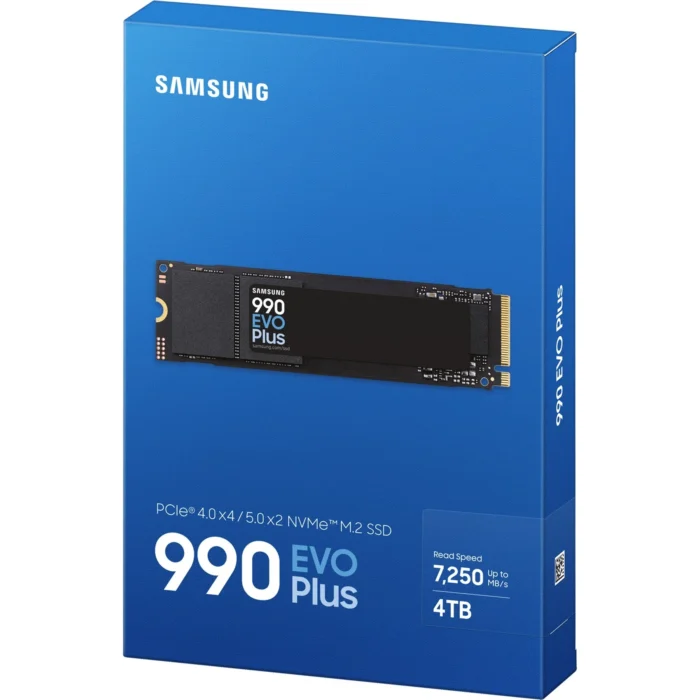Samsung 990 EVO PLUS 4TB M.2 NVMe SSD voor desktop en laptop