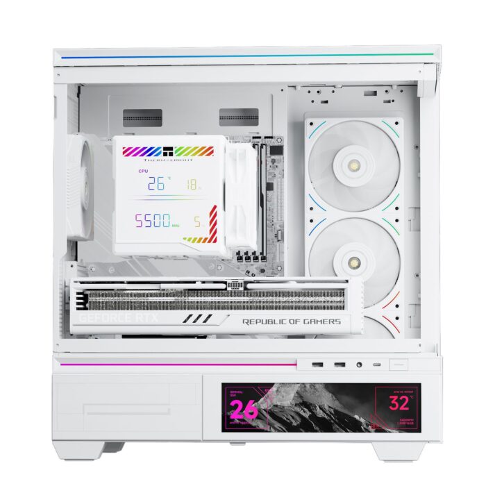 Thermalright Peerless Assassin 140 Digital witte CPU luchtkoeler met digitaal display