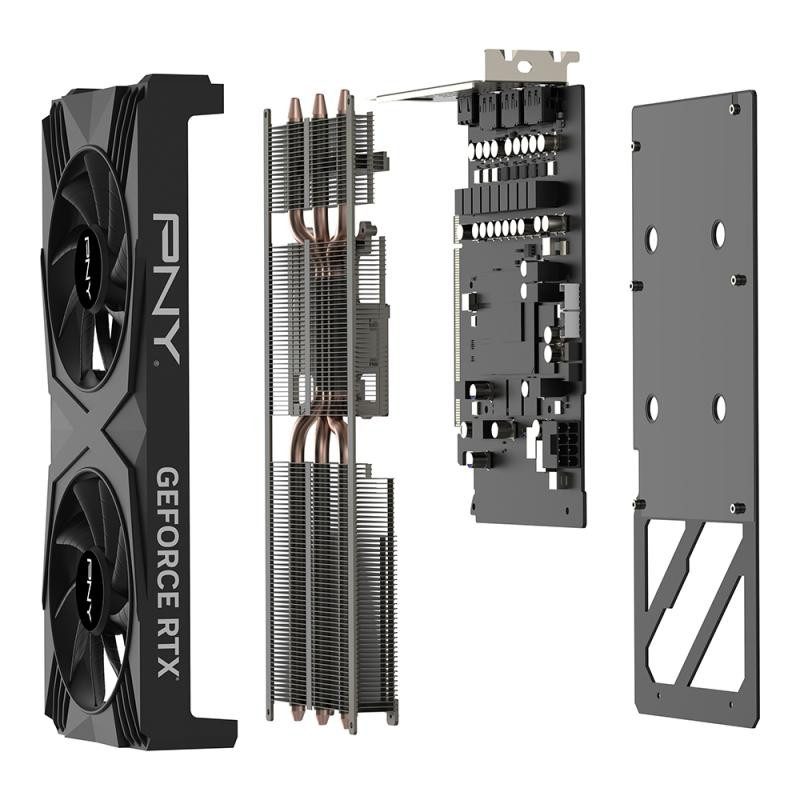 PNY VERTO GEFORCE RTX 4060Ti 8G Grafische kaart - Afbeelding 8