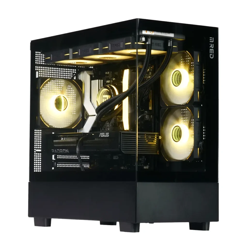 HERMES - R5-8400F/RX9060XT/16Go/1To - Gaming PC bij COMPUZONE België
