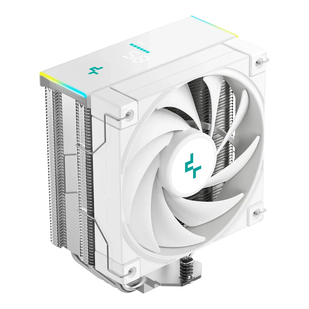 DeepCool AK400 Digital SE WH Processor Luchtkoeler 12 cm Wit 1 stuk(s) Luchtkoeling
