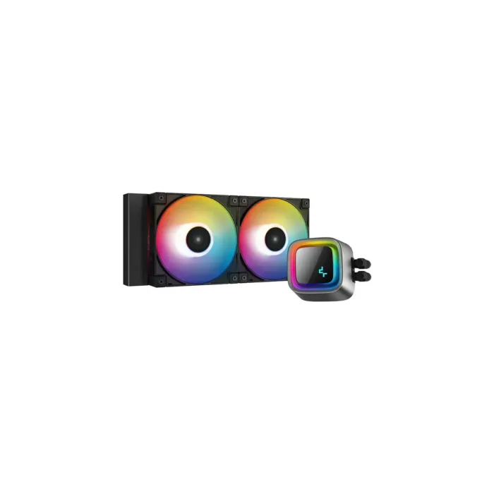 DeepCool LS520 Processor Alles-in-één vloeistofkoeler 12 cm Zwart 1 stuk(s) Waterkoeling